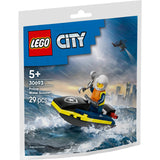 Lego 30693 city zakje politiewaterscooter