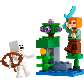 Lego 30705 minecraft zakje duel bij de weelderige grot