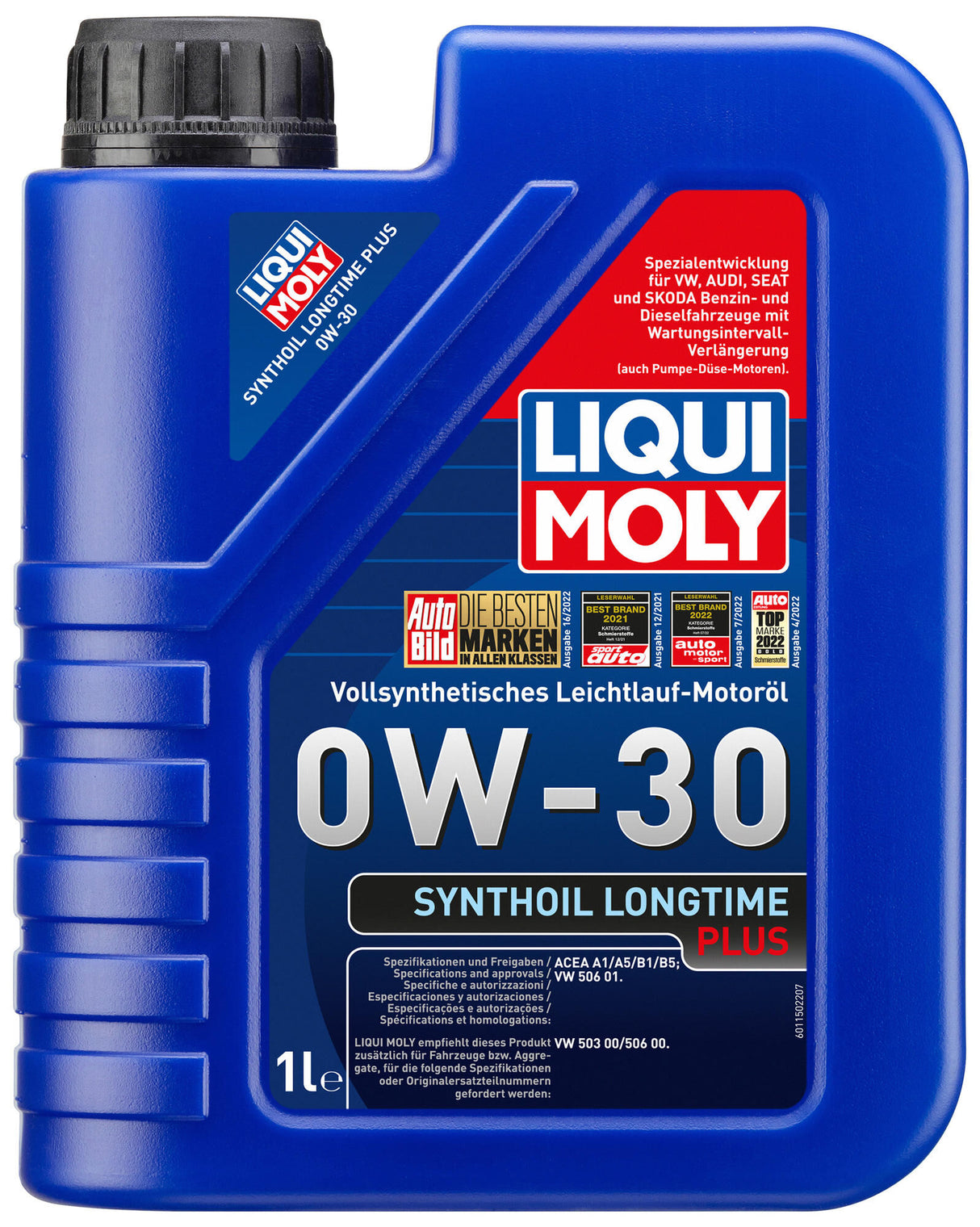Liqui moly motorolie longtime plus . synth.longtime plus 0w-30 lm 1 ltr.