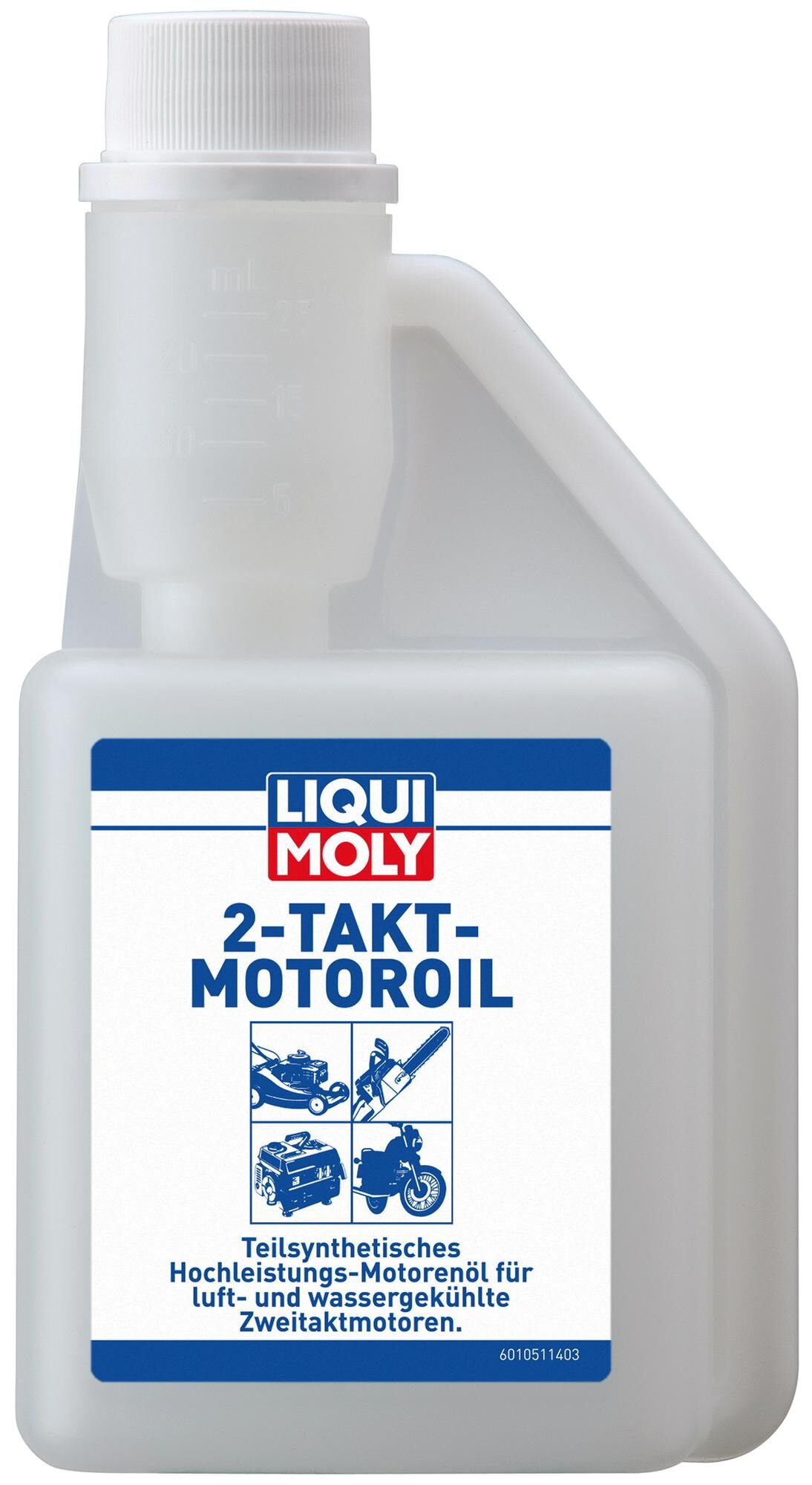 Liqui moly motorolie 2-takt-motoroil 2-stroke engine oil 250ml self-mixing