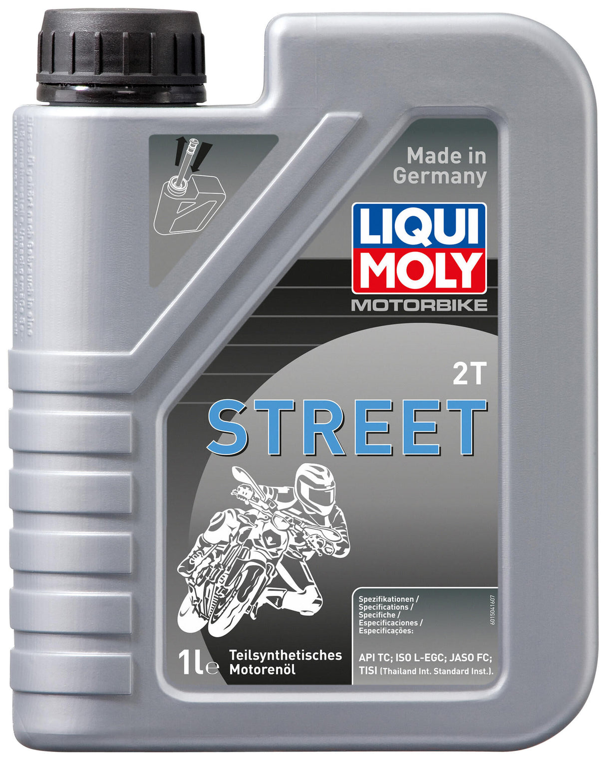 Liqui moly motorolie motorbike 2t street racing 2t 1ltr. lm