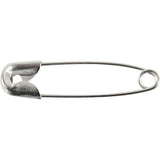 Creativ company veiligheidsspelden, l: 22 mm, dikte 0,6 mm, zilver, 100 stuk 1 doos