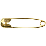 Creativ company veiligheidsspelden, l: 22 mm, dikte 0,6 mm, goud, 100 stuk 1 doos