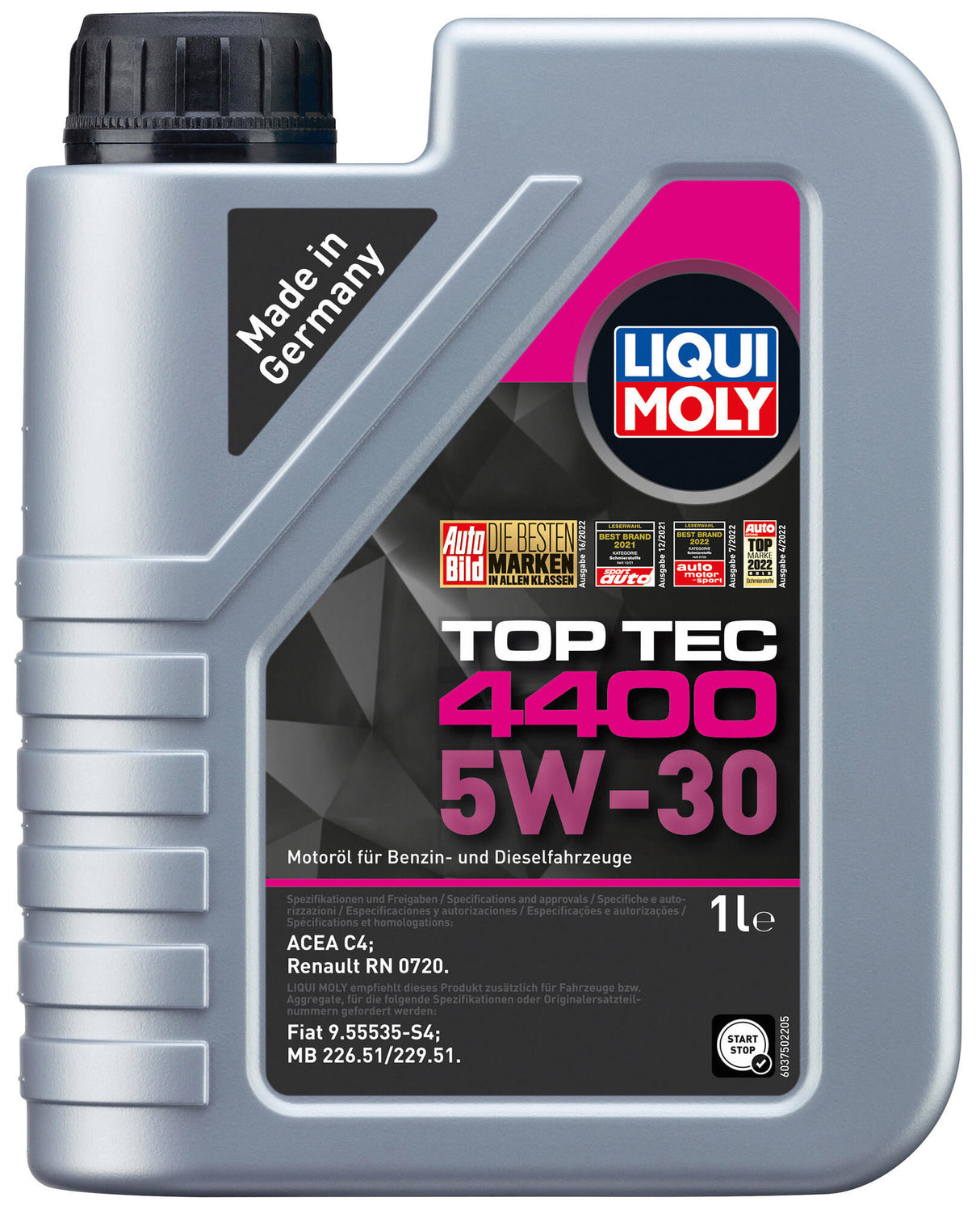Liqui moly motorolie top tec 4400 . top tec 4400 5w-30 1l