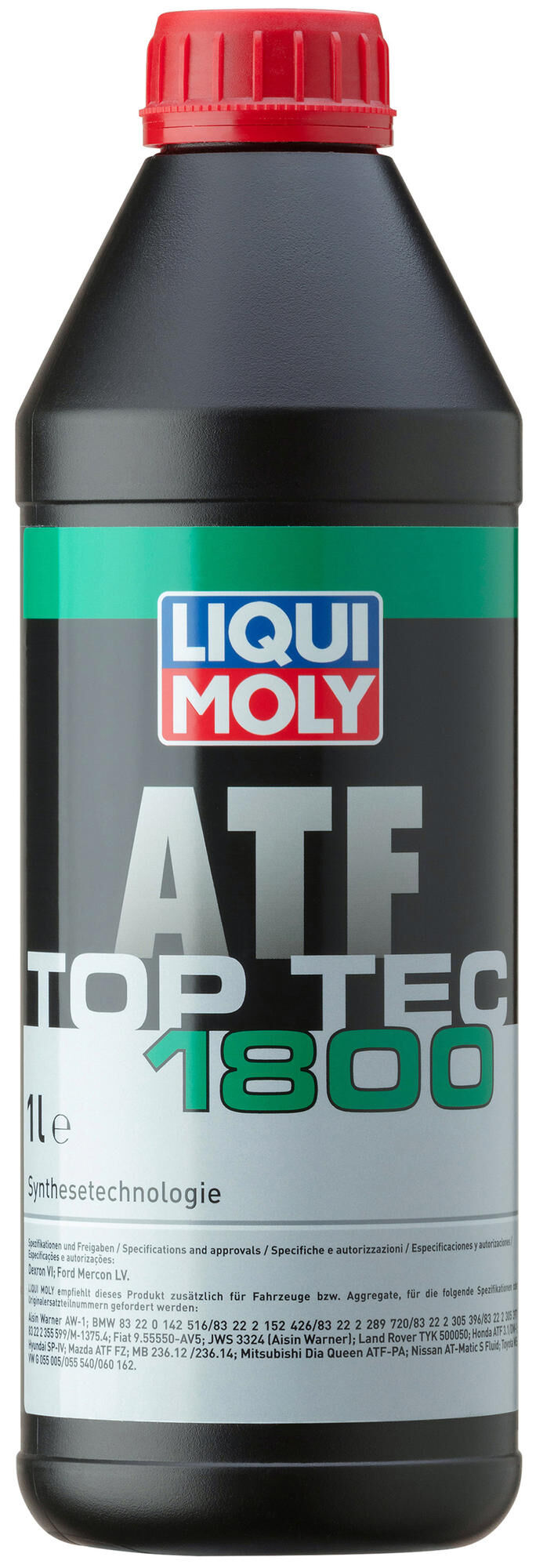 Liqui moly transmissieolie top tec atf 1800 top tec atf 1800 1 ltr.