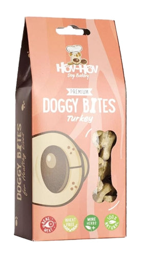 Hov-hov Premium doggy bites graanvrij kalkoen