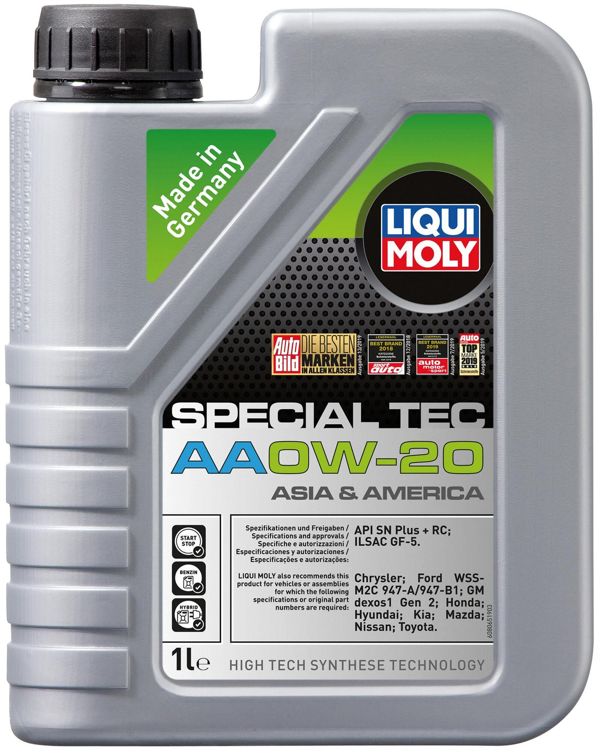 Liqui moly motorolie special tec aa . special tec aa 0w20 1l motoroil