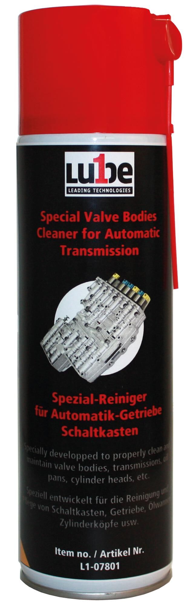 Lube1 speciale reiniger versnellingsbakreiniger . switch box cleaner 500ml