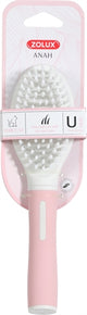 Zolux Anah borstel zacht roze wit