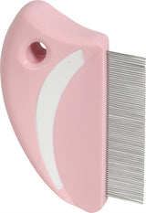 Zolux Anah vlooienkam rond roze wit