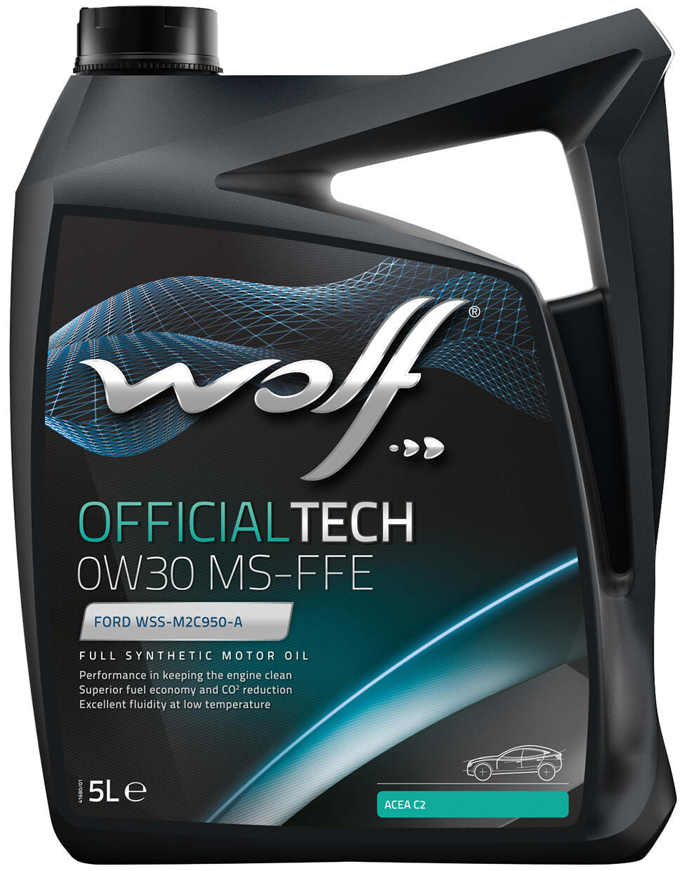 Wolf motorolie officialtech ms-ffe . motoroil 0w30 5l off.tech ms-ffe