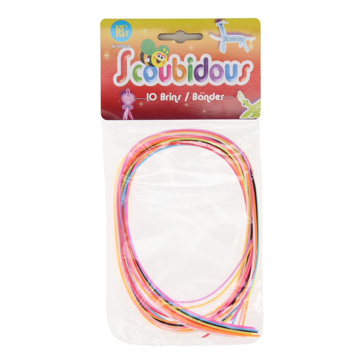 Scoubidou touwtjes, 80cm