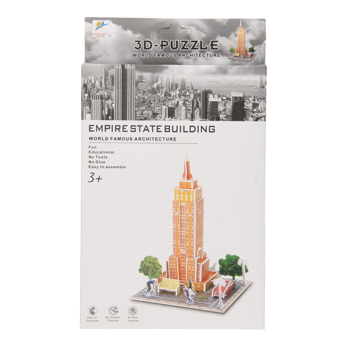 3d puzzel empire state building
