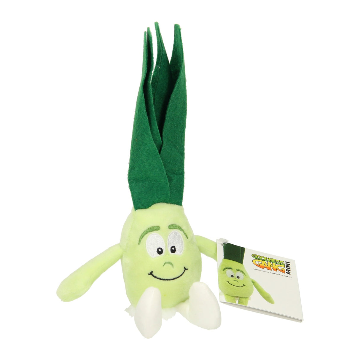 Knuffel pluche prei, 15cm