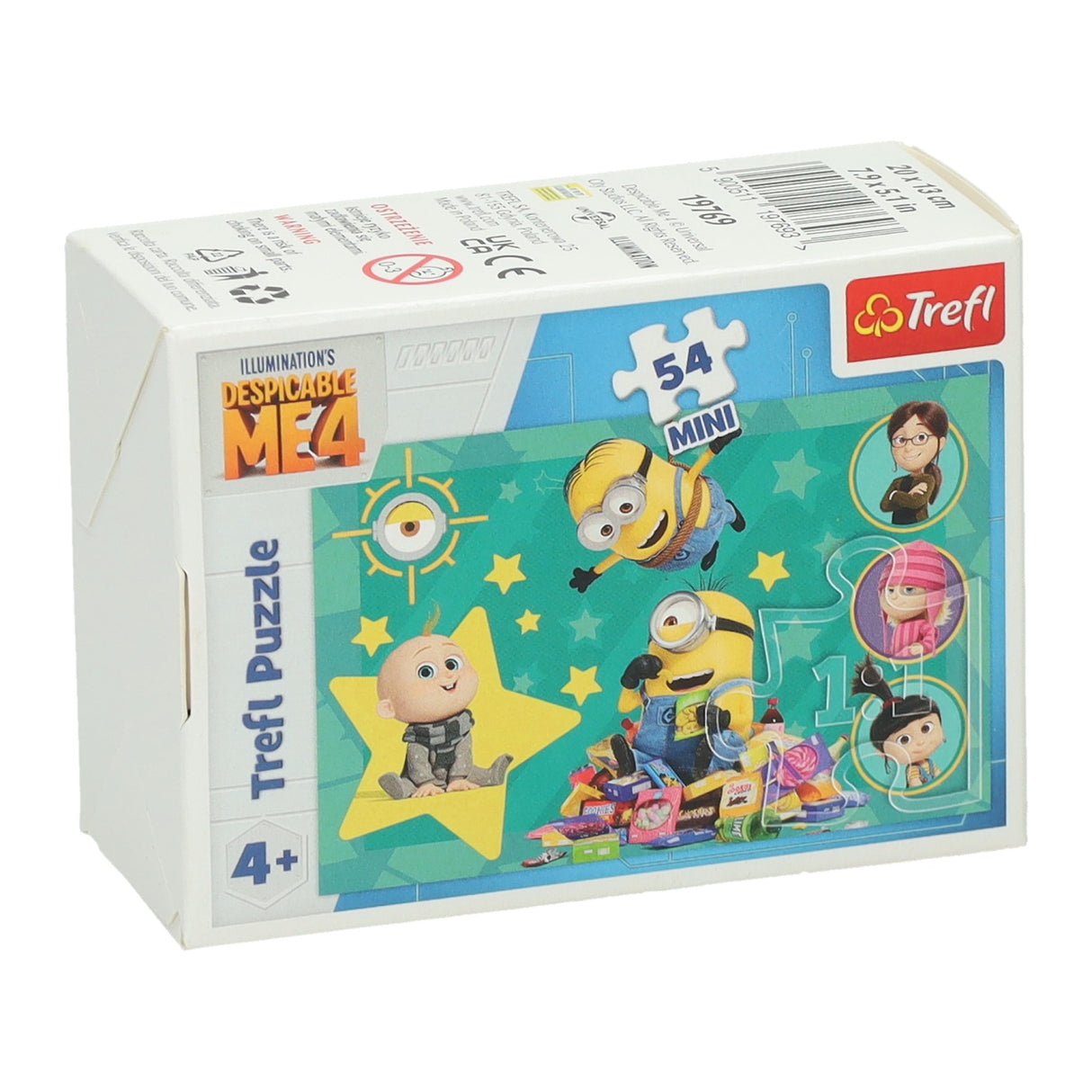 Mini puzzel minions, 54st.