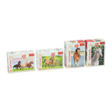 Mini puzzel paarden, 54st.