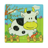 Houten puzzel dier, 16st.