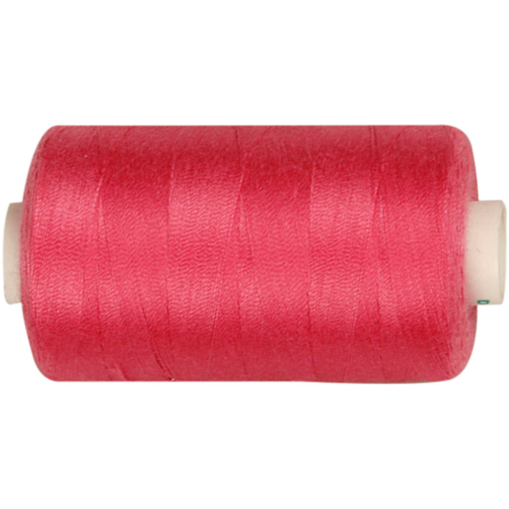 Creatief bedrijf naaigaren, roze, 1000 m 1 rol