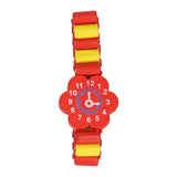 Houten gekleurde horloge