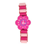 Houten gekleurde horloge