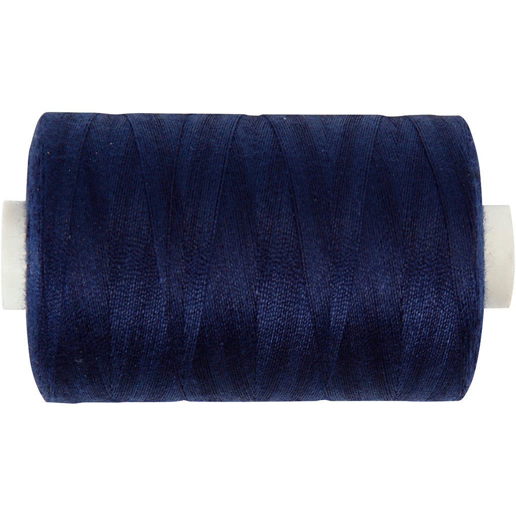 Creatief bedrijf naaigaren, marineblauw, 1000 m 1 rol