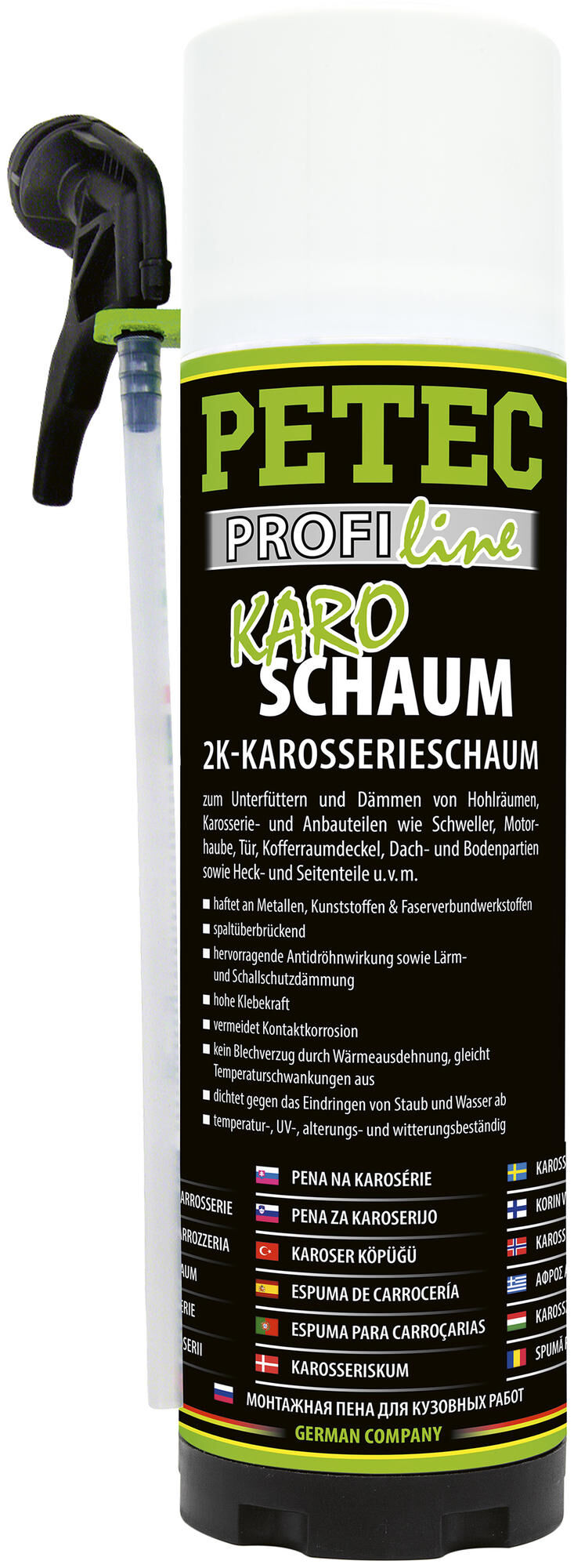 Petec carrosserieschuim geblokt schuim 2k car body parts foam 40