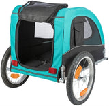 Trixie Hondenfietskar limited edition zwart turquoise