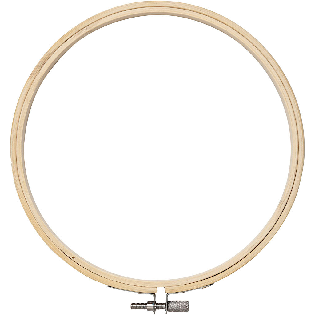 Borduurframe Hout, Ø 15cm