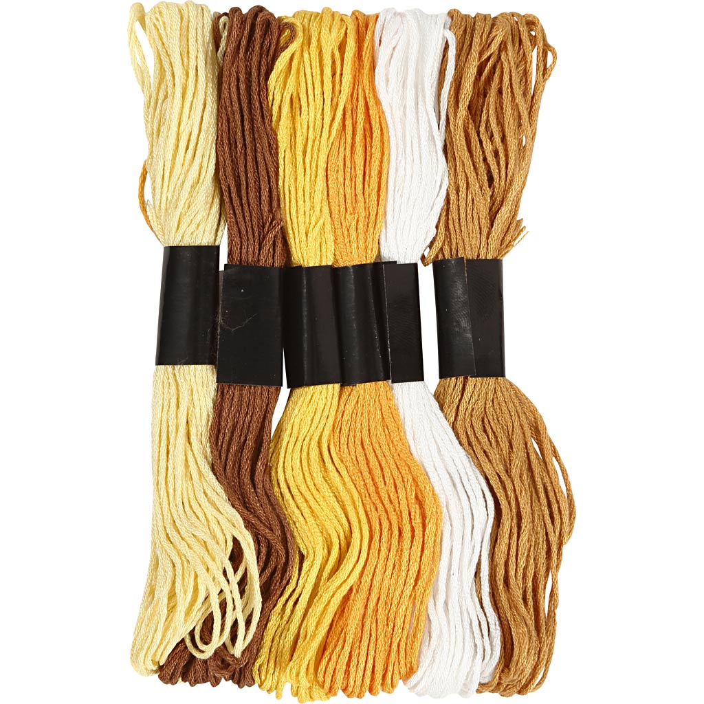 Creativ company borduurgaren, dikte 1 mm, goud, 6 bol 1 doos