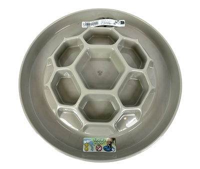 Happy pet Mad about pets voerbak honingraat slow feeder mokka