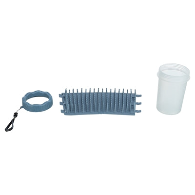 Trixie Pootreiniger voor de hond silicone pp blauw