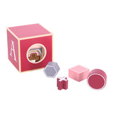 Jipy stapeltoren hout roze