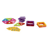 Science magnetische tegels diverse vormen 20 delig 6,5 cm