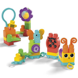 Mega Bloks Move' N Groove Caterpillar Bouwset, 30dlg.