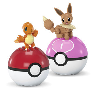 Pokemon mega 2-pack eevee en charmander