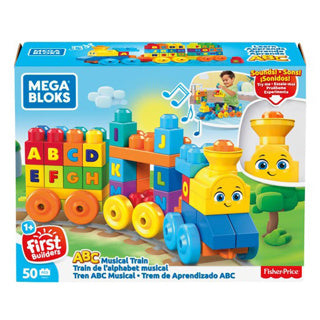 Mega bloks fisher price abc leren trein