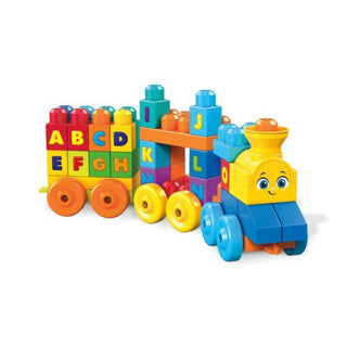 Mega bloks fisher price abc leren trein
