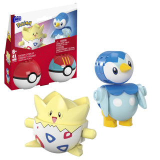 Pokemon mega 2-pack piplup en togepi