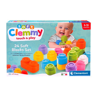 Clemmy 24 blokken in tas