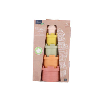 Jipy bioplastic stapel kasteel 5 delig