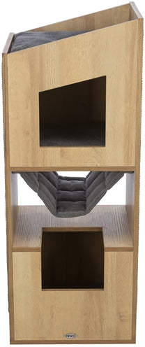 Trixie Citystyle kattentoren bruin grijs