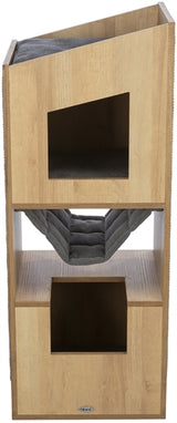 Trixie Citystyle kattentoren bruin grijs