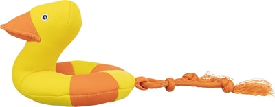 Trixie hondenspeelgoed aquaspeelgoed eend aan touw