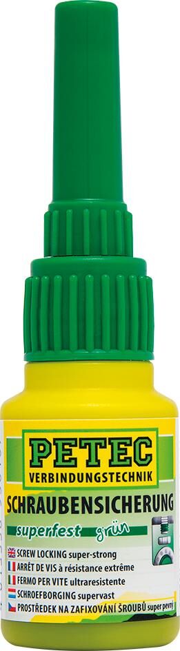 Petec schroefbeveiliging screw retention 10g super solid green