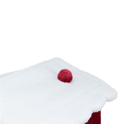 Trixie Xmas kattenmand huis rood wit