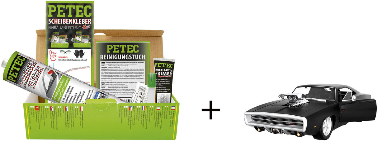 Petec actie pakket raamsticker lijm aktionsp. window adhesive