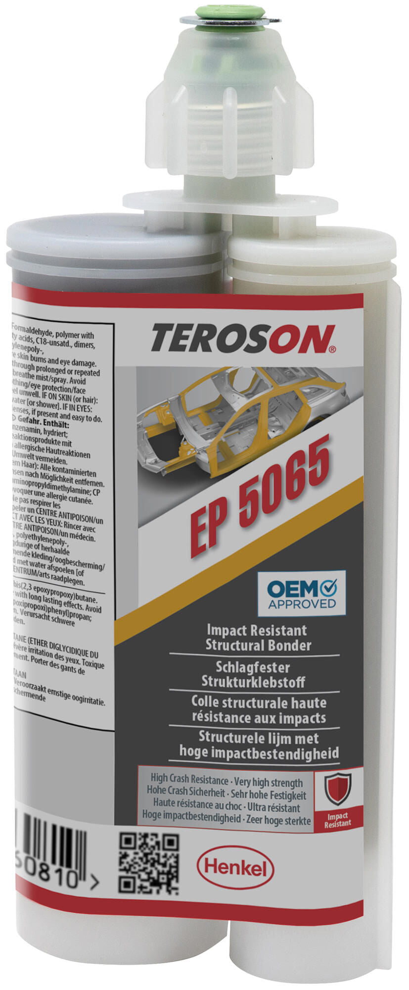 Teroson tweecomponentenlijm ep5065 adhesive ep5065 200 ml