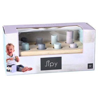 Jipy hamerbank hout 10-delig uni