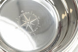 Trixie be nordic set voerbak waterbak hout RVS wit