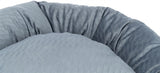 Trixie hondenmand alena rond blauw grijs